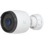 Ubiquiti UVC-G6-Bullet-W All-weather 4K PoE camera with a 1/1.8" 8MP image sensor, Multi-TOPs AI Engine, and long-range IR night