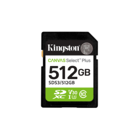 Card de Memorie SDXC Kingston512GBCanvas Select Plus