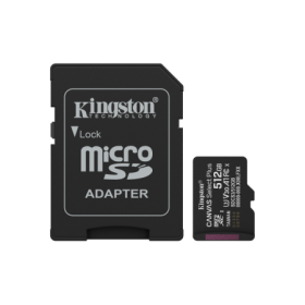 Card de Memorie MicroSDXC Kingston512GBCanvas Select PlusCu Adaptor