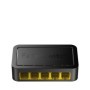 CUDY 5-Port 10/100 Mbps Desktop Switch, 5 10/100M RJ45 Ports, Loop Detection, Desktop Plastic Case, Power Saving, Plug & Play, W