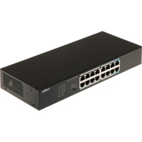 Switch Dahua 16 porturi Unmanaged, S3016-16GT, Interfata: 14 x 10/100 Mbps, 2x uplink, Capacitate: 32 Gbps, Packet Forwarding Ra