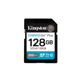 Card de Memorie SD Kingston 128GB  Canvas GO Plus CL 10