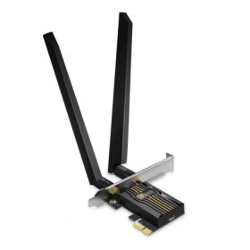 BE9300 Tri-Band Wi-Fi 7 Bluetooth PCI Express Adapter SPEED: 5760 Mbps at 6 GHz + 2880 Mbps at 5 GHz + 688 Mbps at 2.4 GHz SPEC: