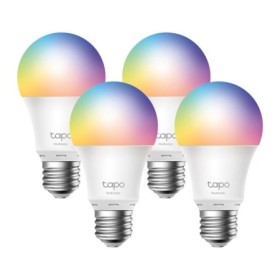 Smart Wi-Fi Light Bulb, Multicolor, 4-Pack SPEC: 2.4 GHz, IEEE 802.11b/g/n, E27 Base, 220–240 V, 50/60 Hz, Brightness: W: 806 lm