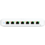 Ubiquiti USW-Ultra-60W Layer 2, 8-port GbE PoE switch: 7x GbE PoE+ output ports, GbE port with optional PoE++ input