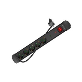 Prelungitor cu protectie la supratensiune SP1, 1.5m, 5 prize , negru