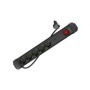 Prelungitor cu protectie la supratensiune SP1, 1.5m, 5 prize , negru