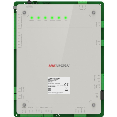 Centrala control acces Pro Series Hikvision DS-K2621X(P) pentru 1 usa, bidirectional (2 citittoare) Intrari: 2 alarm input, , Do