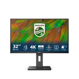 Monitor Philips 31.5" 32B1N3800/00, Diagonal (inch): 31.5, Diagonal (cm): 80, Aspect ratio: 16:9, Panel: LCD VA, Resolution: 384