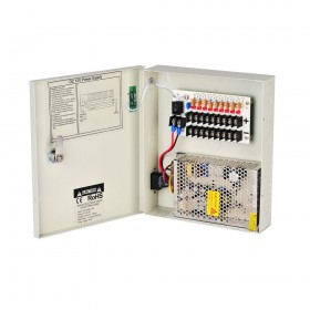 Surse alimentare 12V pentru camere Sursa alimentare 12V / 10A cu 9 iesiri AndGood