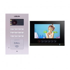 Videointerfoane Videointerfon Leelen N72B cu tastatura si cititor de card - negru Leelen