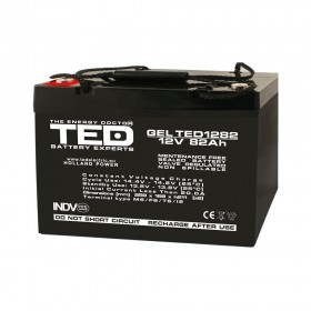 BATERIE AGM GEL TED1282M6 12V 82Ah