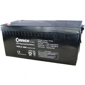 Baterii si acumulatori Baterie Gel VRLA Caranda 12V 200A Caranda