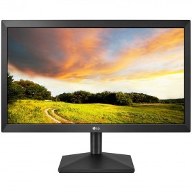 Monitor LED LG 20MK400H-B, 19.5'' , TN, 1366x768, 200cd, 600:1, 2ms, 60Hz, AntiGlare, VGA, HDMI, VESA