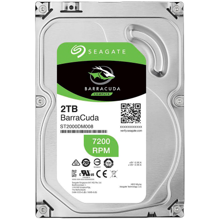 SEAGATE HDD Desktop Barracuda Guardian (3.5"/2TB/SATA 6Gb/s/7200rpm)