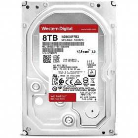 Western Digital 8TB RED PRO 256MB 7200rpm SATA 3 WD8003FFBX