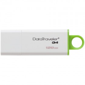 Kingston  128GB USB 3.0 DataTraveler I G4 (White + Green), EAN: '740617220483