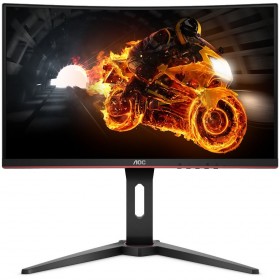 AOC Monitor LED C27G1 Curved Gaming (27“, 16:9, 1920x1080, VA, 144Hz, 250  cd/m², 3000:1, 80M:1, 1 ms, 178/178°, VGA, 2xHDMI, DP