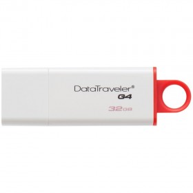 Kingston 32GB USB 3.0 DataTraveler I G4 (White + Red) EAN: 740617220469