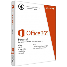 Microsoft 365 Personal English EuroZone Subscr 1YR Medialess P6