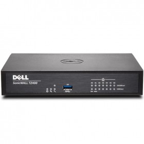 DELL SonicWALL TZ400, 4x800MHz cores, 1GB RAM, 64MB Flash,  8 x RJ45 Ports 10/100/1000, USB, VPN, VLAN