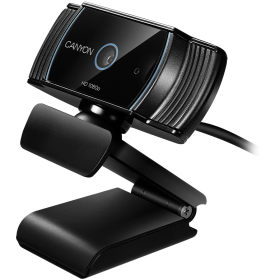 CANYON 1080P full HD 2.0Mega auto focus webcam with USB2.0 connector, 360 degree rotary view scope, built in MIC, IC Sunplus2281