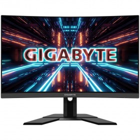 GIGABYTE GAMING Monitor 27", VA Curved 1500R, QHD 2560x1440@165Hz, AMD FreeSync Premium Pro, 1ms (MPRT), 2xHDMI 2.0, 1xDP 1.4, 2