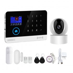 Sistem de alarma wireless Wifi 3G PG-103 si camera wireless