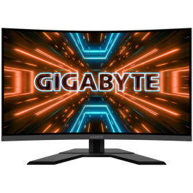 GIGABYTE GAMING Monitor 31.5", VA Curved 1500R, QHD 2560x1440@165Hz, AMD FreeSync Premium Pro, Display HDR 400, 1ms (MPRT), 2xHD