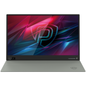 Prestigio TwinScreen 16, 15.6" IPS FHD (1920*1080@60Hz) portable monitor with different ports: 1*HDMI 2.0, 2*USB Type-C, 1*USB 2