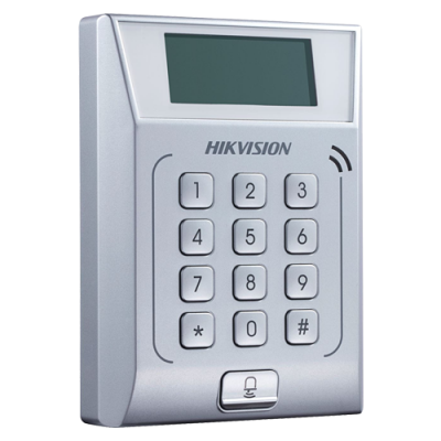 Controler stand-alone TCP/IP cu tastatura si cititor card  - HIKVISION DS-K1T802M