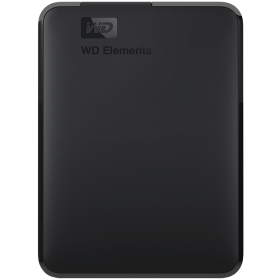 HDD Extern WD Elements Portable 5TB, USB 3.0 Type-A, Black