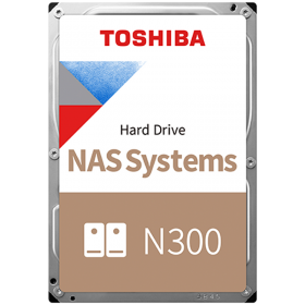 HDD NAS TOSHIBA N300 CMR (3.5'' 4TB, 7200RPM, 256MB, SATA 6Gbps, RV Sensors), bulk