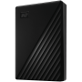 HDD Extern WD My Passport 4TB, 256-bit AES hardware encryption, Backup Software, Slim, USB 3.2 Gen 1 Type-A up to 5 Gb/s, Black