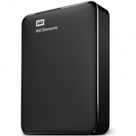 HDD Extern WD Elements Portable 3TB, USB 3.0 Type-A, Black