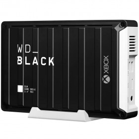 HDD Extern WD Black D10 Game Drive for Xbox 12TB, USB 3.2 Gen 1, 2x 7.5W USB Type-A charging ports to charge your gear , Black