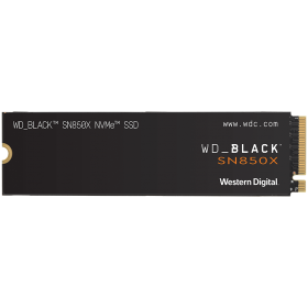 SSD WD Black SN850X 1TB M.2 2280 PCIe Gen4 x4 NVMe, Read/Write: 7300/6300 MBps, IOPS 800K/1100K, TBW: 600