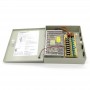 Sursa de alimentare 10A 9 iesiri metal - LS