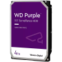 HDD Video Surveillance WD Purple 4TB CMR, 3.5'', 256MB, SATA, TBW: 180