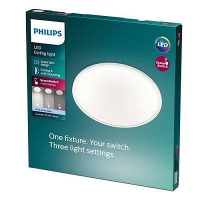 Plafoniera LED Philips Superslim CL550,