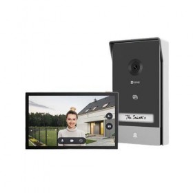 Kit Vindeointerfon EzvizCS-HP7-R100-1W2TFC Post exterior: Senzor 1/2.7" Progressive Scan CMOS, Lentila:2.0 mm @ F2.2,viewing ang