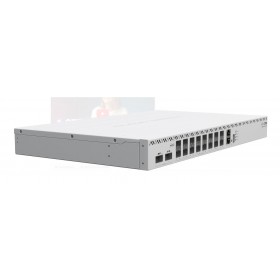 Mikrotik 18 Port, 16 x 25G SFP28,2 x 100G QSFP28 swirtch, CRS518-16XS- 2XQ-RM, Procesor: 650 MHz, 16 Mb RAM, 16Mb Flash, 1 x USB