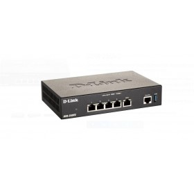 D-Link DSR-250v2 5 Port Gigabit VPN Router, interfata: 1 x 10/100/1000 Mbps WAN port, 3 x 10/100/1000 Mbps LAN ports, 1 x 10/100