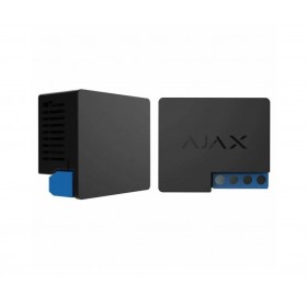 Releu comanda 230Vca, wireless, negru - AJAX Automatizarea sau monitorizarea consumatorilor conectati prin releul de putere,  se