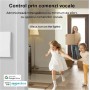 TP-LINK TAPO S220 intrerupator inteligent dublu (NECESITA HUB TAPO), Wireless: 868 MHz, incarcare maxima: 600 W LED/600W CFL/100