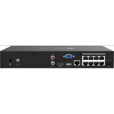 "8 Channel PoE Network Video Recorder SPEC: H.265+/H.265/H.264+/H.264, Up to 8MP resolution, Decoding capability/8-ch@2MP/4-ch @