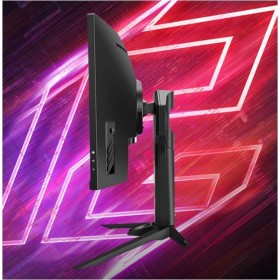 Monitor Gaming Asrock curbat PG34WQ15R2B, diagonala: 34", Aspect: 21:9, anti-glare, Rezolutie: 3440 x 1440, Refresh rate: 165Hz,