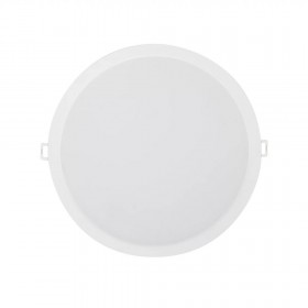 Spot LED incastrat Ledvance DN215, 24W, 220-240V, 2400 lm, lumina neutra (4000K), IP44/IK03, 215x42mm, policarbonat, Alb