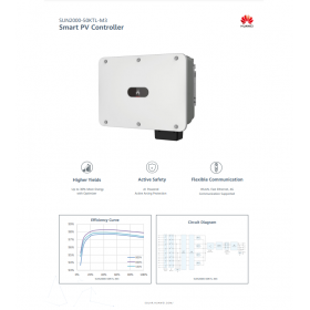 Three-phase On Grid inverter Huawei SUN2000-50KTL-M3, WLAN, 4G, 50 kW