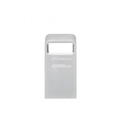 Memorie USB Flash Drive Kingston 256GB Data Traveler Micro, USB 3.2 Gen1, Metalic